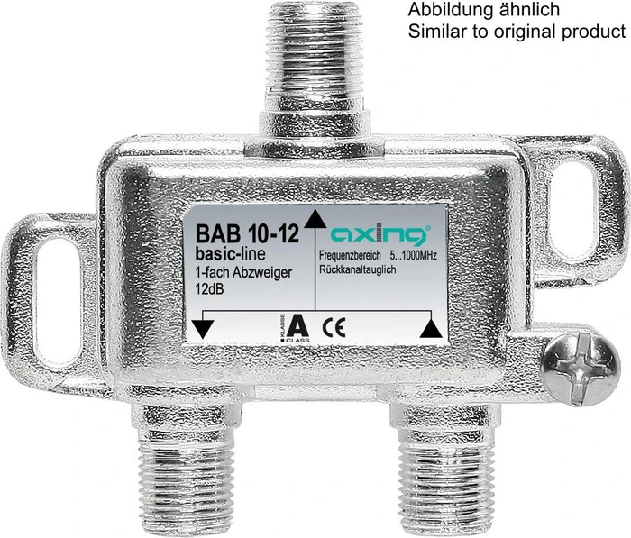 Axing BAB 10-10 1-fach BK-Abzweiger