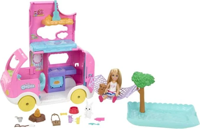 Mattel Barbie - Chelsea 2-in-1 Camper