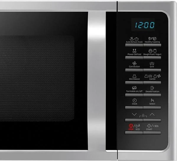 Samsung MC28H5015AS Mikrowelle mit Grill/Heißluft