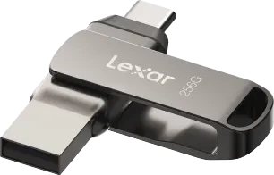 Lexar JumpDrive D400 256GB, USB-A + USB-C, USB 3.2 Gen 1×1