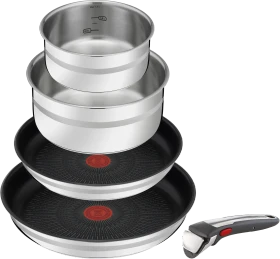 Tefal L97696 Jamie Oliver Ingenio Kochtopf-Set, 5-tlg.