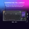 Turtle Beach Command Series KB7 TKL, schwarz, LEDs RGB, Low-Profile TITAN Hall-Effect, USB, DE Vorschaubild