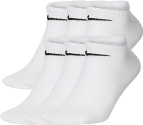 Nike Everyday Lightweight No-Show Socken weiß/schwarz, 6 Paare
