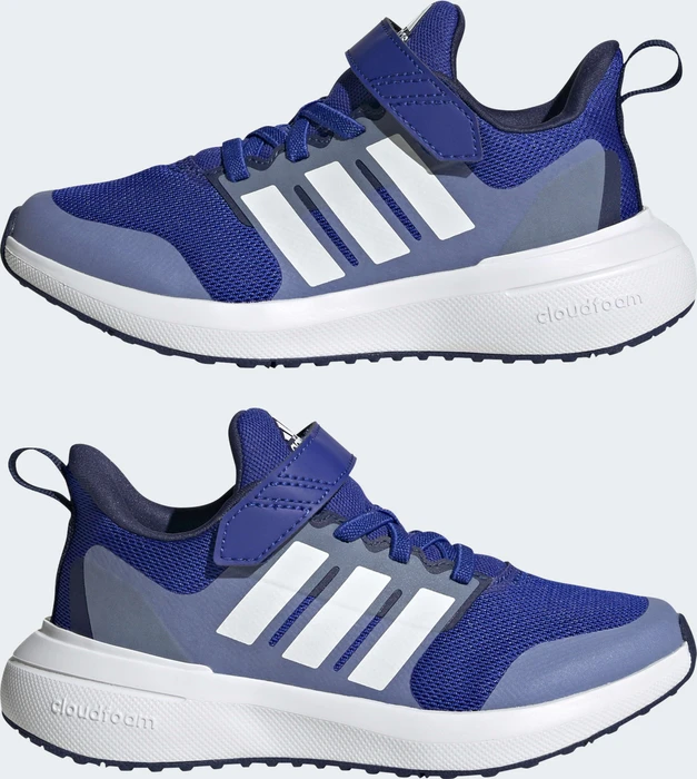 adidas Fortarun 2.0 Cloudfoam Elastic Lace Top Strap lucid blue/cloud white/blue fusion (Junior)