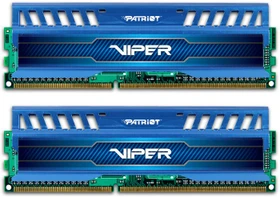 Patriot Viper 3 blau UDIMM 16GB Kit, DDR3-2133, CL11-11-11-30