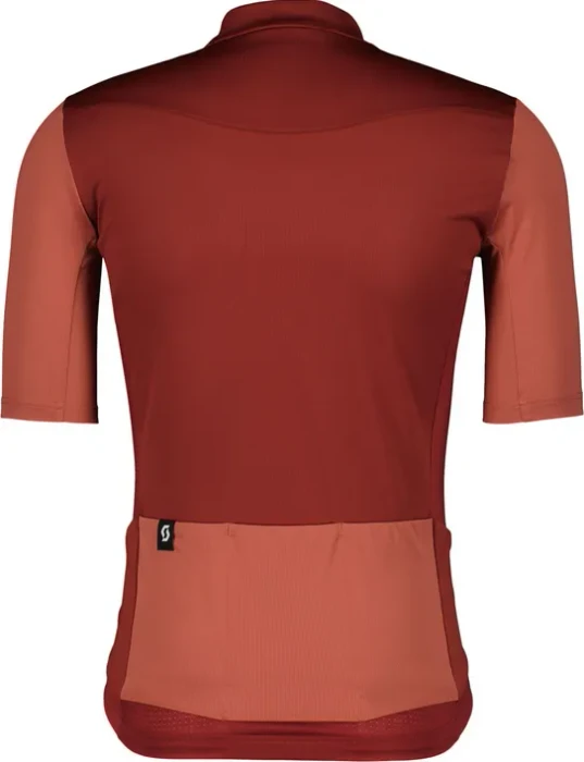 Scott Gravel 10 Trikot kurzarm wood red/dusk red (Herren)