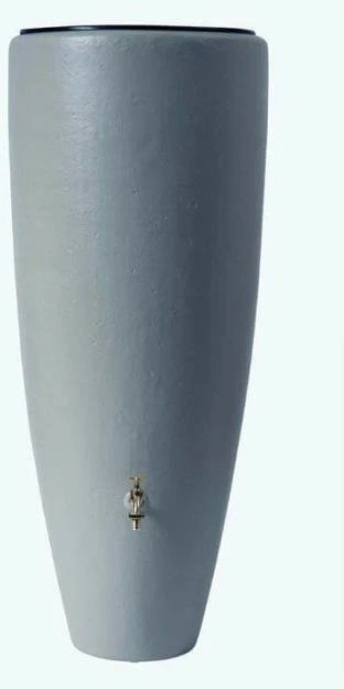Garantia 2in1 Regenwasserbehälter 300l zinkgrau