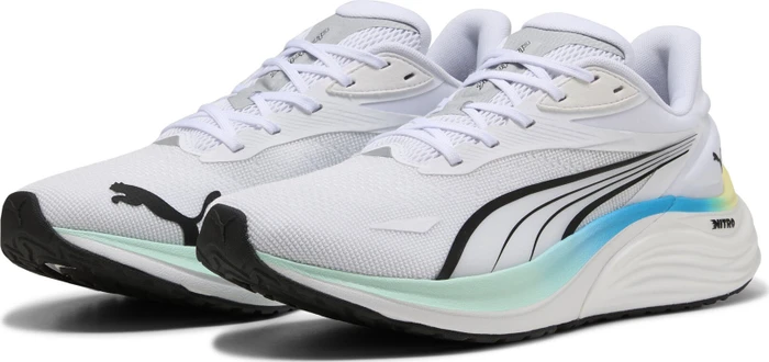 Puma Electrify Nitro 4 puma white/mint melt/speed blue (Herren)