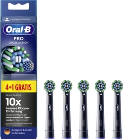 Oral-B Pro CrossAction Ersatzbürste schwarz, 5 Stück