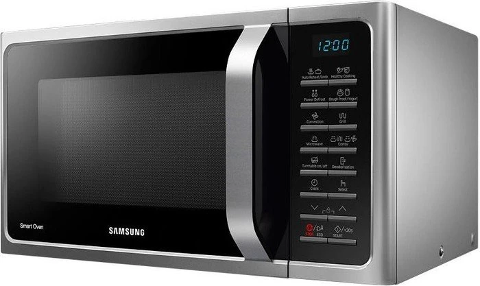 Samsung MC28H5015CS Mikrowelle mit Grill/Heißluft