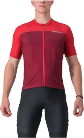 Castelli Unlimited Entrata Trikot kurzarm dark red/bordeaux (Herren)