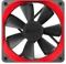 NZXT Aer Trim Lüfterrahmen 140mm rot, 2 Stück Vorschaubild