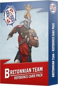 Games Workshop Warhammer Blood Bowl - Reference Card Pack: Bretonnian Team (EN)
