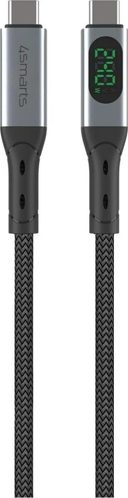 4smarts USB4 Kabel DigitCord Enterprise 240W 1.5m schwarz