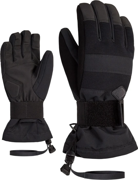 Ziener Manu AS Snowboardhandschuhe schwarz (Junior)