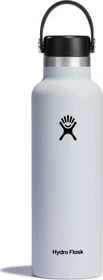Hydro Flask Standard Mouth Isolierflasche 621ml weiß