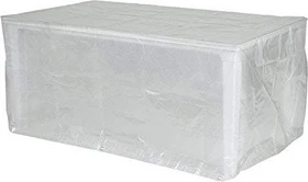 Wehncke Schutzhülle für Gartenmöbel 220x100x75cm transparent