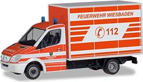 Herpa Mercedes-Benz Sprinter Koffer Feuerwehr Wiesbaden