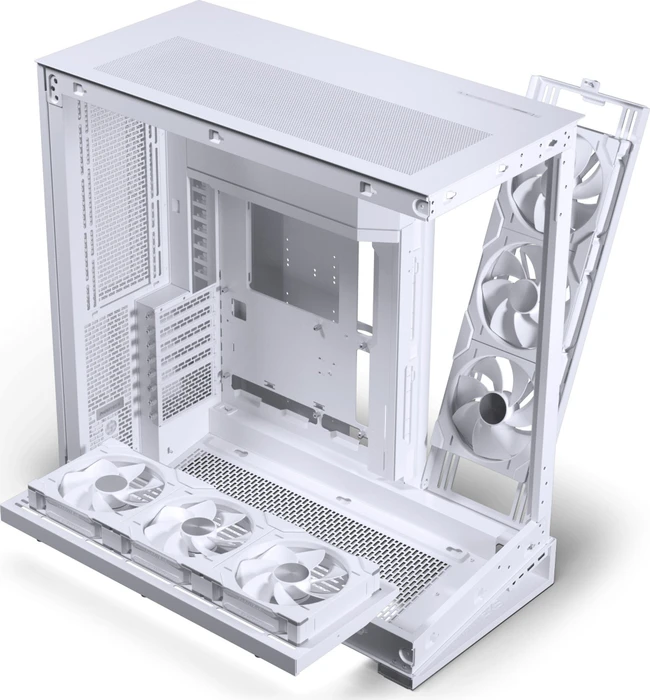 Phanteks NV9 MKII Matte White, weiß, Glasfenster