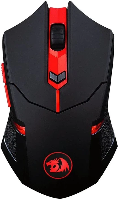 Redragon M601-3 Centrophorus schwarz/rot, inkl. Mousepad, USB