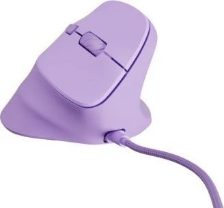 Natec Crake 2 Pro Vertical Wired Mouse Pure Lavender, USB