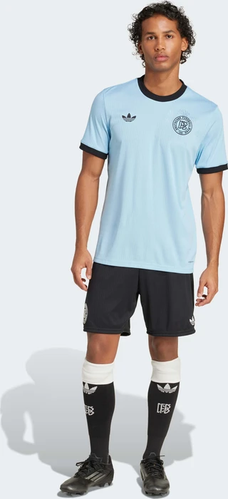 adidas Deutschland Anniversary Trikot kurzarm clear blue/black (Herren)