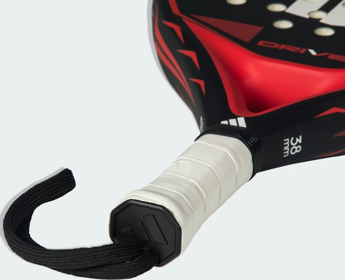adidas Drive 2026 Padel-Tennisschläger schwarz/rot
