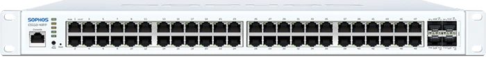 Sophos 100 Series CS110-48FP Rackmount Gigabit Managed Switch, 48x RJ-45, 4x SFP+, 740W PoE+