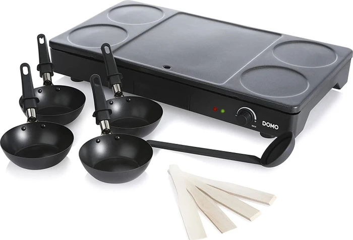 Domo DO8712W Party-Wok-Set Pancake/Wok Gourmet Set