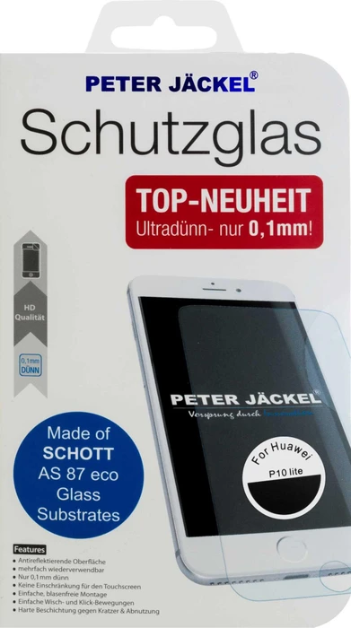 Peter Jäckel HD Glass Schott für Huawei P10 Lite
