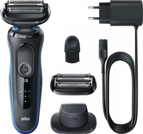Braun Series 5 50-B1200s Wet&Dry + Scherteil schwarz/blau