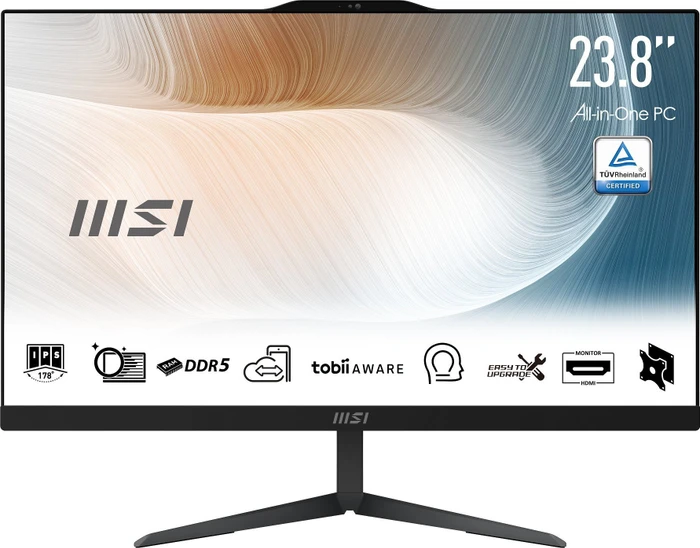 MSI Modern AM242 1M-2296EU, schwarz, Core 5 120U, 16GB RAM, 512GB SSD