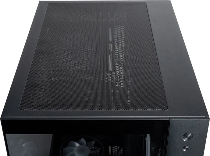 Chieftec Visio, schwarz, Glasfenster