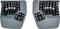 Kinesis Advantage 360 Professional Split Mechanical Keyboard, grau/schwarz, Gateron BROWN, USB/Bluetooth, US Vorschaubild