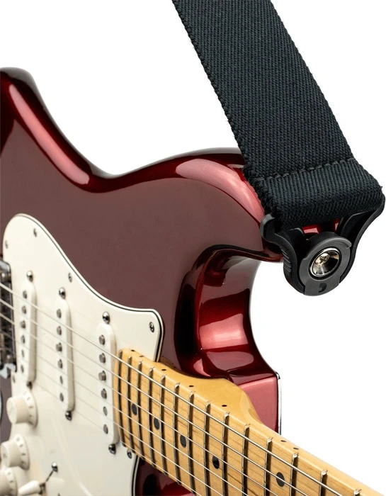 D'Addario Auto Lock Guitar Strap Skater Black