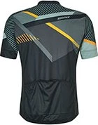 Ziener Nelon Trikot kurzarm grau/grün (Herren)
