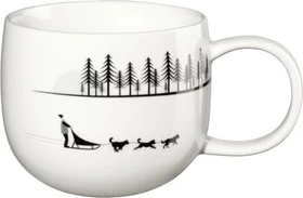 ASA Selection joy snow tracks Becher mit Henkel sled dogs