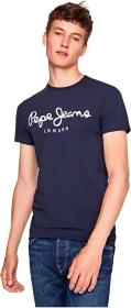 Pepe Jeans Original Stretch T-Shirt kurzarm navy (Herren)