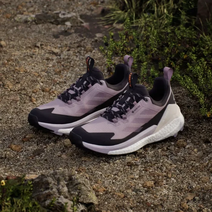 adidas Terrex Free Hiker 2.0 Low GTX preloved fig/silver dawn/aurora black (Damen)