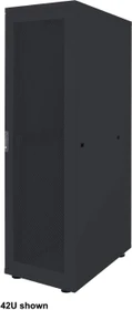 Intellinet Basic Line 19" Serverschrank 42HE, Flatpack, schwarz, 1000mm tief