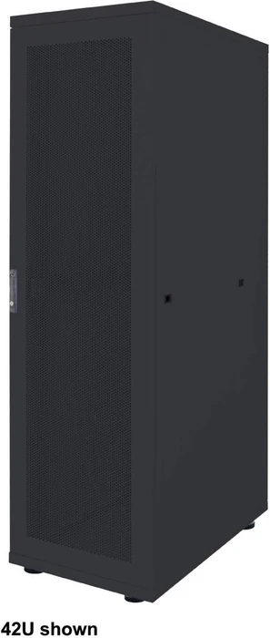 Intellinet Basic Line 19" Serverschrank 42HE, Flatpack, schwarz, 1000mm tief
