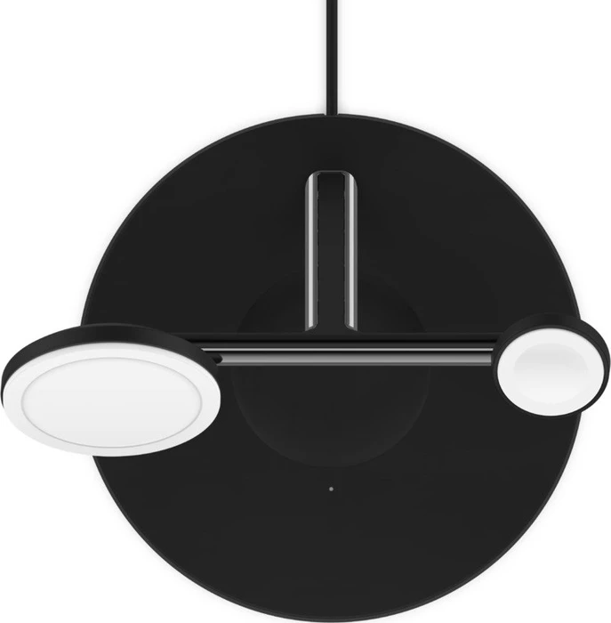 Belkin BoostCharge Pro Drahtloses 3-in-1-Ladegerät mit MagSafe 15W schwarz