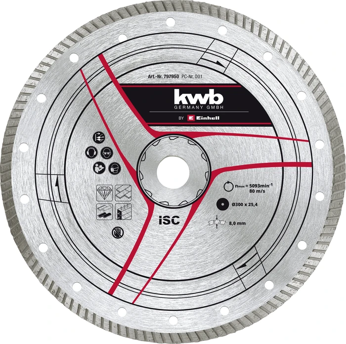 Einhell Diamant Segmentsägeblatt