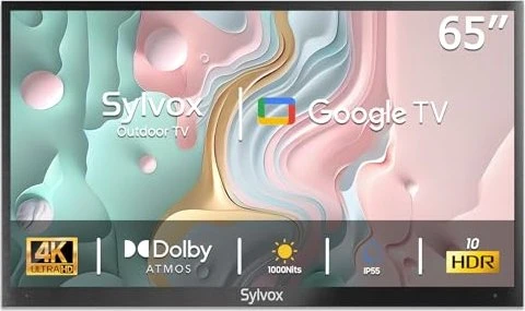 Sylvox Teilsonnen-Außenfernseher (Deck Pro Series)