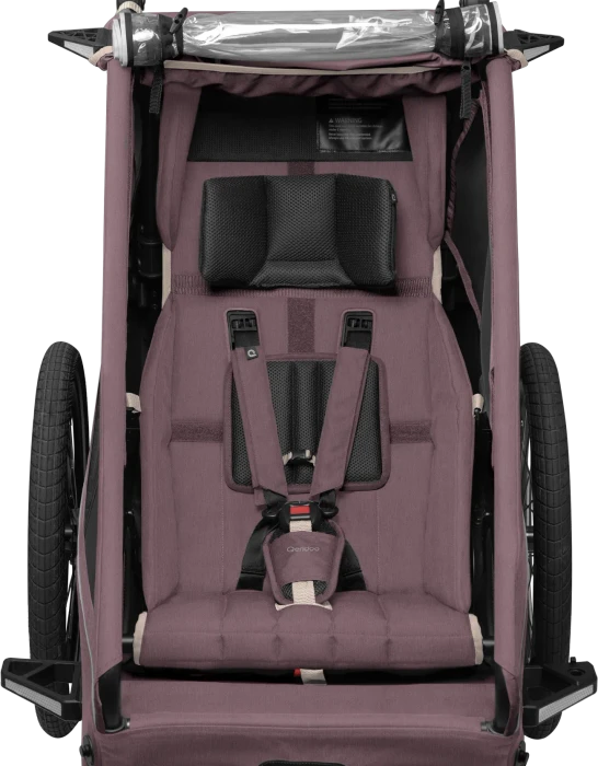 Qeridoo Kidgoo 1 Fahrradanhänger wildberry violet (Modell 2026)