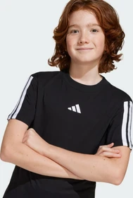 adidas Essentials T-Shirt kurzarm schwarz/weiß (Junior)