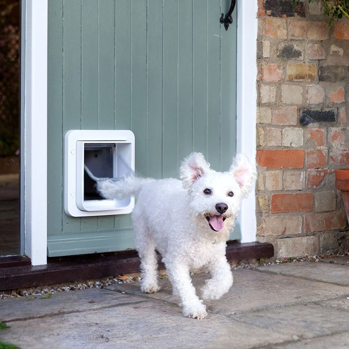 Sure Petcare SureFlap Microchip XL Haustierklappe, weiß