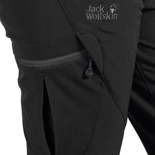 Jack Wolfskin Chilly Track XT Hose lang schwarz (Damen)