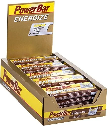 PowerBar Energize Bar Chocolate 1.375kg (25x 55g)