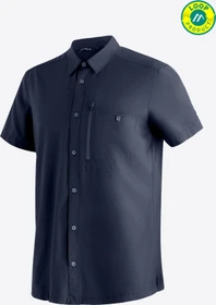 Maier Sports Magos Hemd kurzarm night sky (Herren)